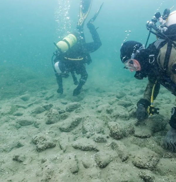 Archaeologists have examined submerged ruins dating back more than 5,500 years.