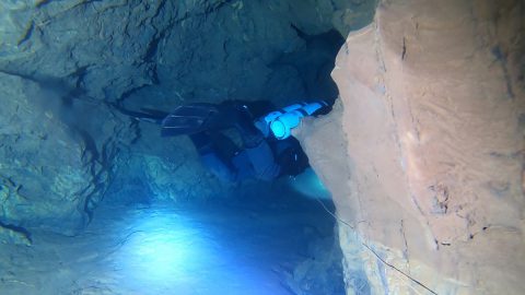 Penetration of kefalovryso - polish expedition to greek caves 2022